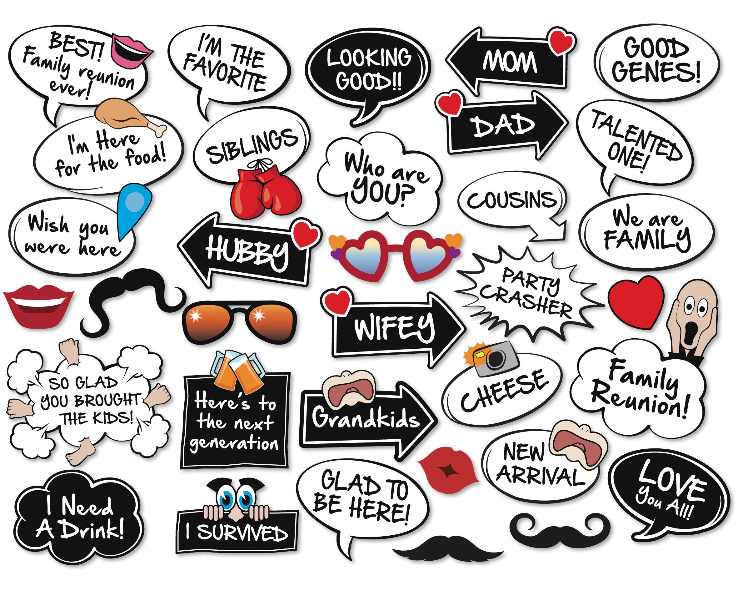 Party Photo Booth Props and Accessories: Elevate Your Celebrations to Unforgettable Heights 3 Party Photo Booth Props and Accessories: Elevate Your Celebrations to Unforgettable Heights